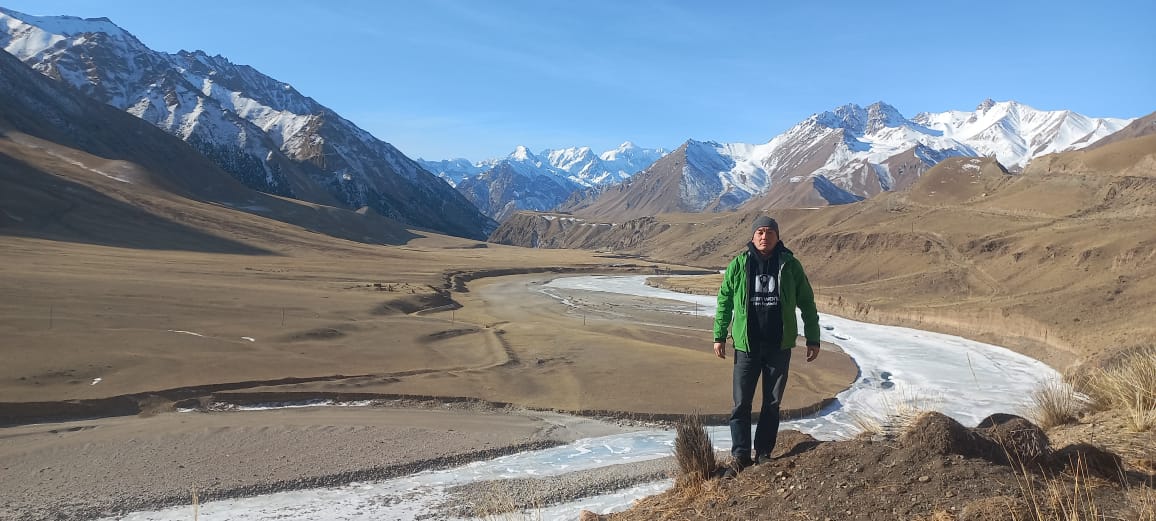 Camping under the stars